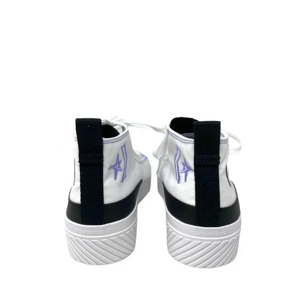 💖MEGA SALE💖Converse Shoes Men 171870C UNTITL3D CS MID White Black  Sneakers - Picture 8 of 11